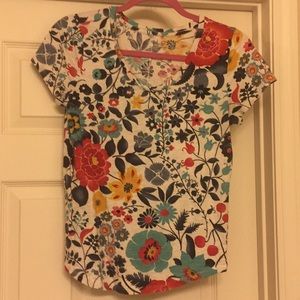 Loft: size small floral tee